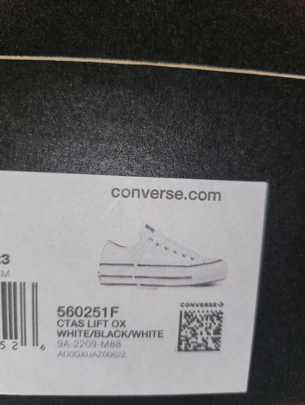 Converse Platform Slip-On Sneakers in Cream with Purple Pull Tab